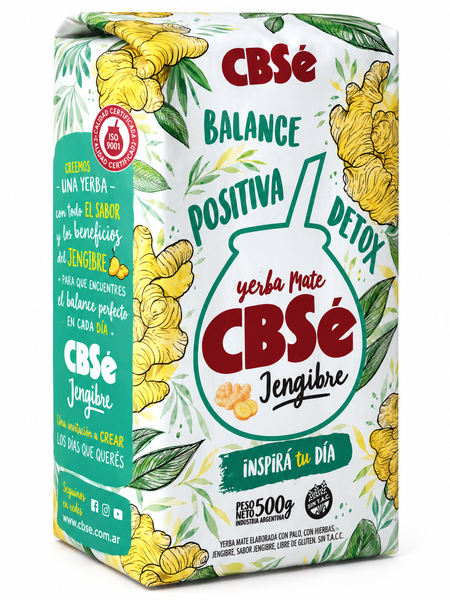 Yerba Mate CBSé Jengibre 500 g