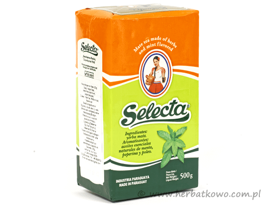 Yerba Mate Selecta Menta Peperina Poleo 0,5 kg